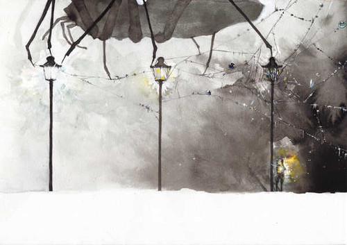 Poster Snow Spider Anime Original APC