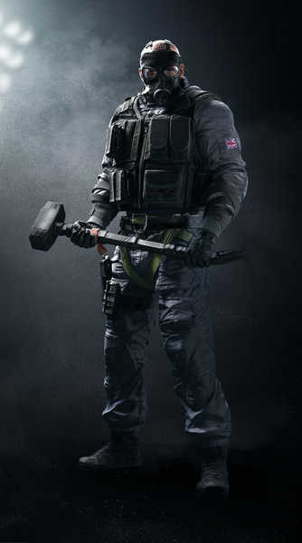 Jual Poster Tom Clancy's Rainbow Six Siege Soldiers SAS Sledge 1ZM2154