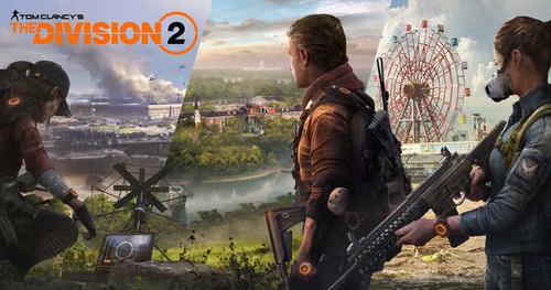 Jual Poster Tom Clancy's The Division 2 Video Game Tom Clancy's The Division 2 1070429APC