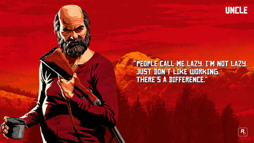 Jual Poster Uncle (Red Dead) Red Dead Red Dead Redemption 2 959302APC