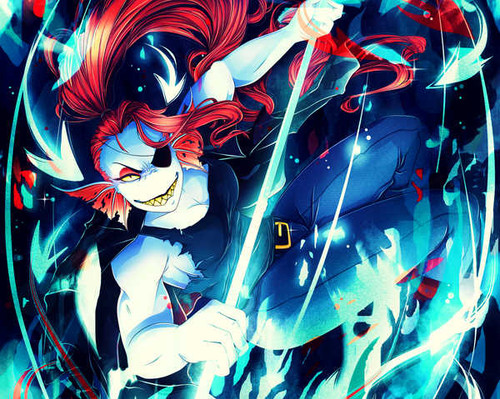 Jual Poster Undyne (Undertale) Video Game Undertale 976462APC