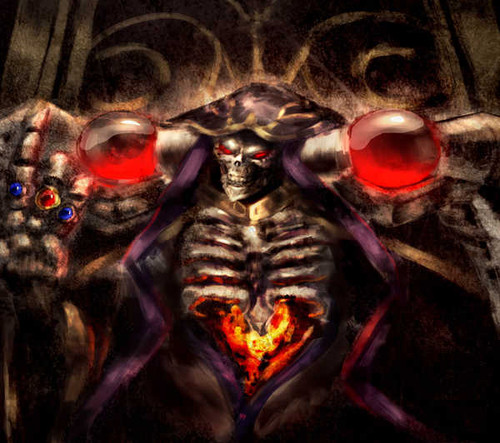 Poster Ainz Ooal Gown Overlord (Anime) Anime Overlord APC002