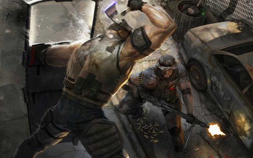 Jual Poster Video Game Born To Fire 268873APC