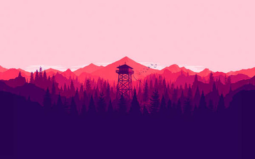 Jual Poster Video Game Firewatch 529805APC