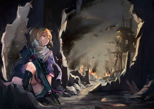 Jual Poster Video Game Girls Frontline 890386APC