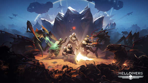 Jual Poster Video Game Helldivers 810185APC
