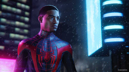 Jual Poster Video Game Marvel's Spider Man Miles Morales 1081784APC