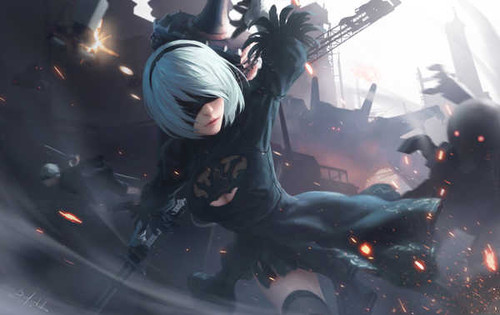 Jual Poster Video Game NieR Automata 805843APC