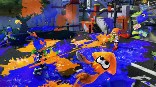 Jual Poster Video Game Splatoon 600117APC