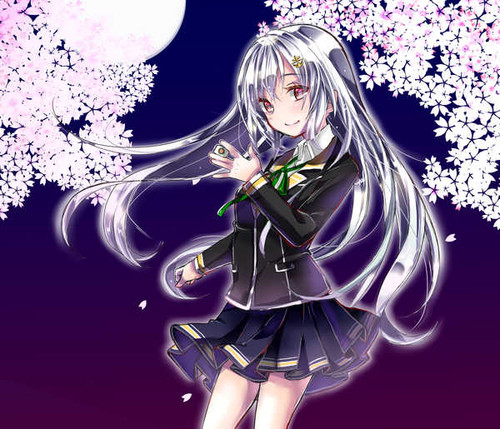 Poster Tama Yozakura Anime Virtual Youtuber APC