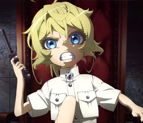Poster Tanya Degurechaff Anime Youjo Senki APC001