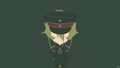 Poster Tanya Degurechaff Anime Youjo Senki APC005A