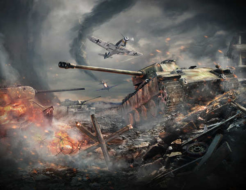 Jual Poster Video Game War Thunder 881268APC