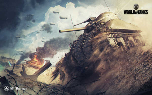 Jual Poster Video Game World of Tanks Video Game World Of Tanks 551447APC