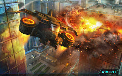 Jual Poster Video Game X Mercs 593930APC Jual Poster Video Game X Mercs 593930APC
