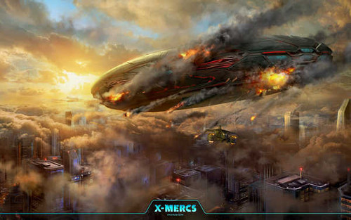 Jual Poster Video Game X Mercs 593931APC