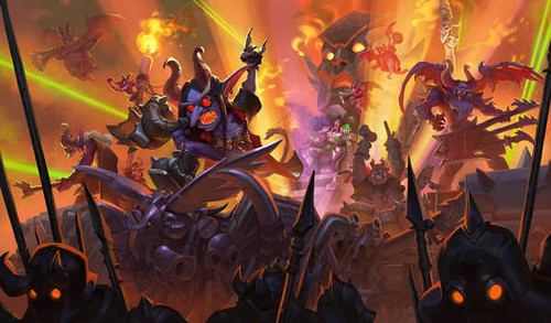 Jual Poster Warcraft Hearthstone Heroes of Warcraft 1082089APC