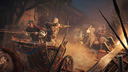 Jual Poster Warriors Archers Assassin's Creed Origins 1ZM2209