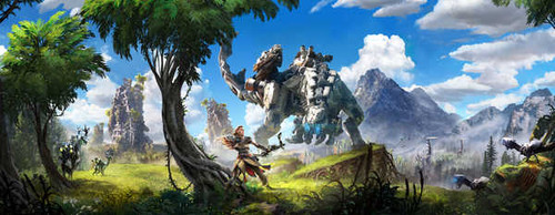 Jual Poster Warriors Archers Horizon Zero Dawn Robot 0x2 1ZM2215 Jual Poster Warriors Archers Horizon Zero Dawn Robot 0x2 1ZM2215