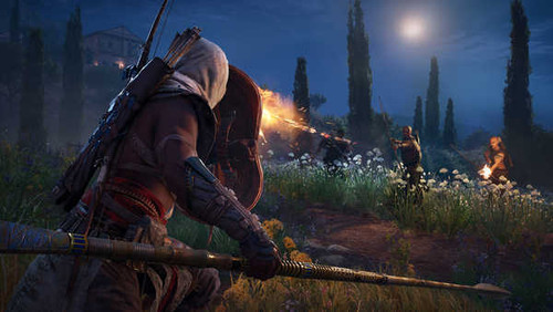 Jual Poster Warriors Assassin's Creed Origins Night Spear 1ZM2221