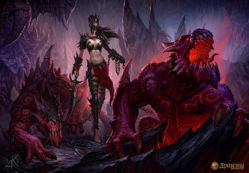 Jual Poster Warriors Monsters Dragon 2 1ZM2336