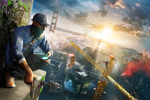 Jual Poster Watch Dogs 2 Watch Dogs Watch Dogs 2 708544APC