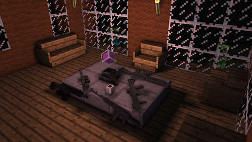 Jual Poster Weapon Video Game Minecraft 907954APC Jual Poster Weapon Video Game Minecraft 907954APC