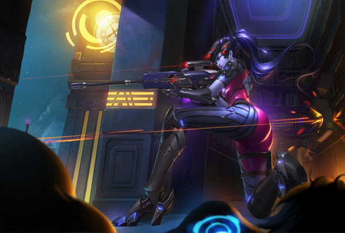 Jual Poster widowmaker overwatch 13550WPS