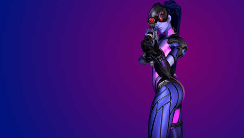 Jual Poster widowmaker overwatch 2958WPS