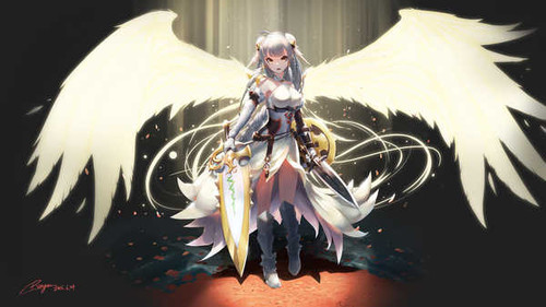 Poster Valkyrie (Puzzle & Dragons) Anime Puzzle & Dragons APC