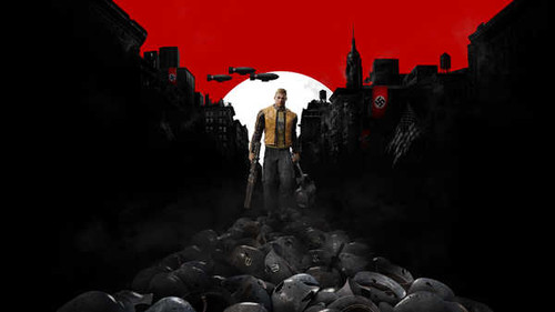 Jual Poster wolfenstein 2 the new colossus e3 2017 7826WPS