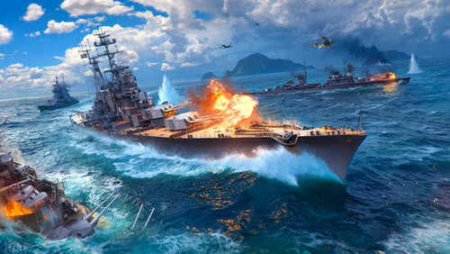 Jual Poster World Of Warship Ships 1ZM2560