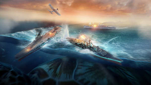 Jual Poster World Of Warship Ships 1ZM2567