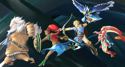 Jual Poster Zelda The Legend of Zelda Breath of the Wild 1037518APC