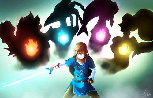 Jual Poster Zelda The Legend of Zelda Breath of the Wild 931810APC