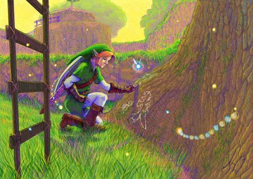 Jual Poster Zelda The Legend Of Zelda Ocarina Of Time 814138APC