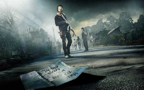 Jual Poster Andrew Lincoln Rick Grimes TV Show The Walking Dead APC 009