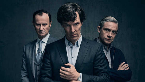 Jual Poster Benedict Cumberbatch Sherlock Holmes Sherlock APC 009
