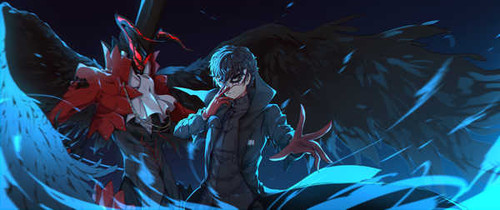 Poster Akira Kurusu Persona Persona 5 The Animation APC