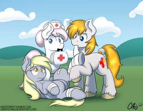 Jual Poster Derpy Hooves Nurse Redheart My Little Pony My Little Pony Friendship is Magic APC