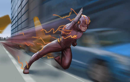 Jual Poster Flash TV Show The Flash (APC) APC 003