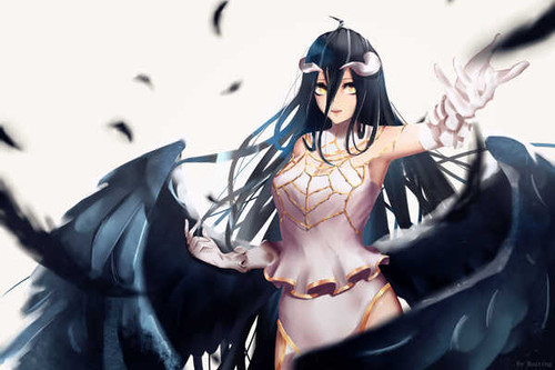 Poster Albedo (Overlord) Anime Overlord APC003