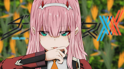 Poster Zero Two (Darling in the FranXX) Anime Darling in the FranXX APC001A