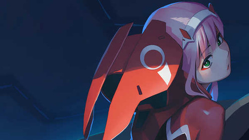 Poster Zero Two (Darling in the FranXX) Anime Darling in the FranXX APC005