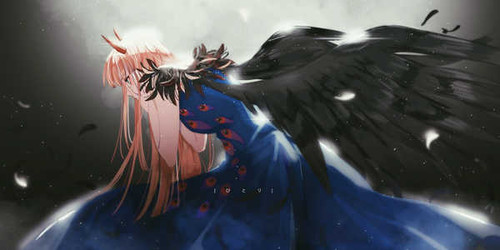 Poster Zero Two (Darling in the FranXX) Anime Darling in the FranXX APC007