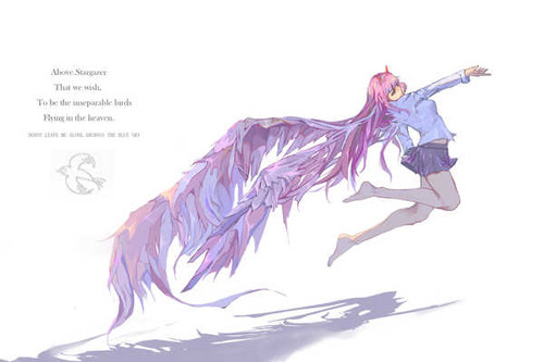 Poster Zero Two (Darling in the FranXX) Anime Darling in the FranXX APC012
