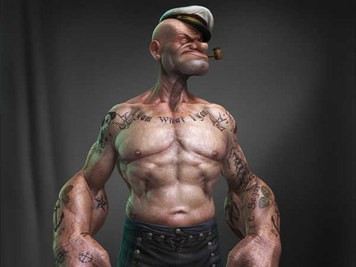 Jual Poster TV Show Popeye APC 002 Jual Poster TV Show Popeye APC 002