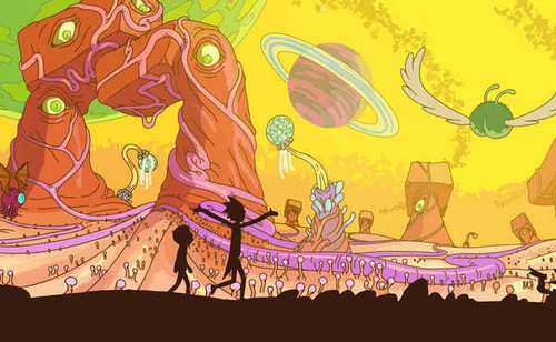 Jual Poster TV Show Rick and Morty APC 017