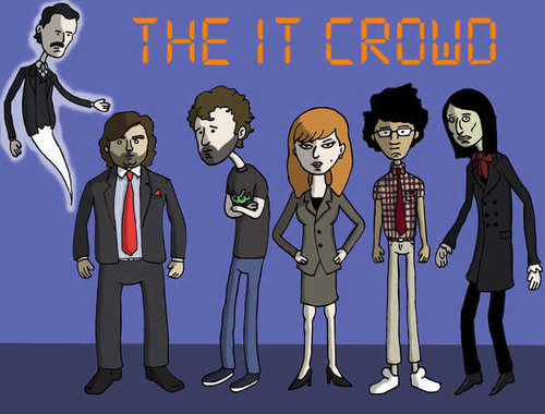 Jual Poster TV Show The IT Crowd APC Jual Poster TV Show The IT Crowd APC