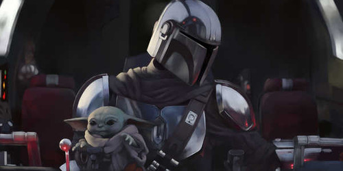 Jual Poster TV Show The Mandalorian APC 041